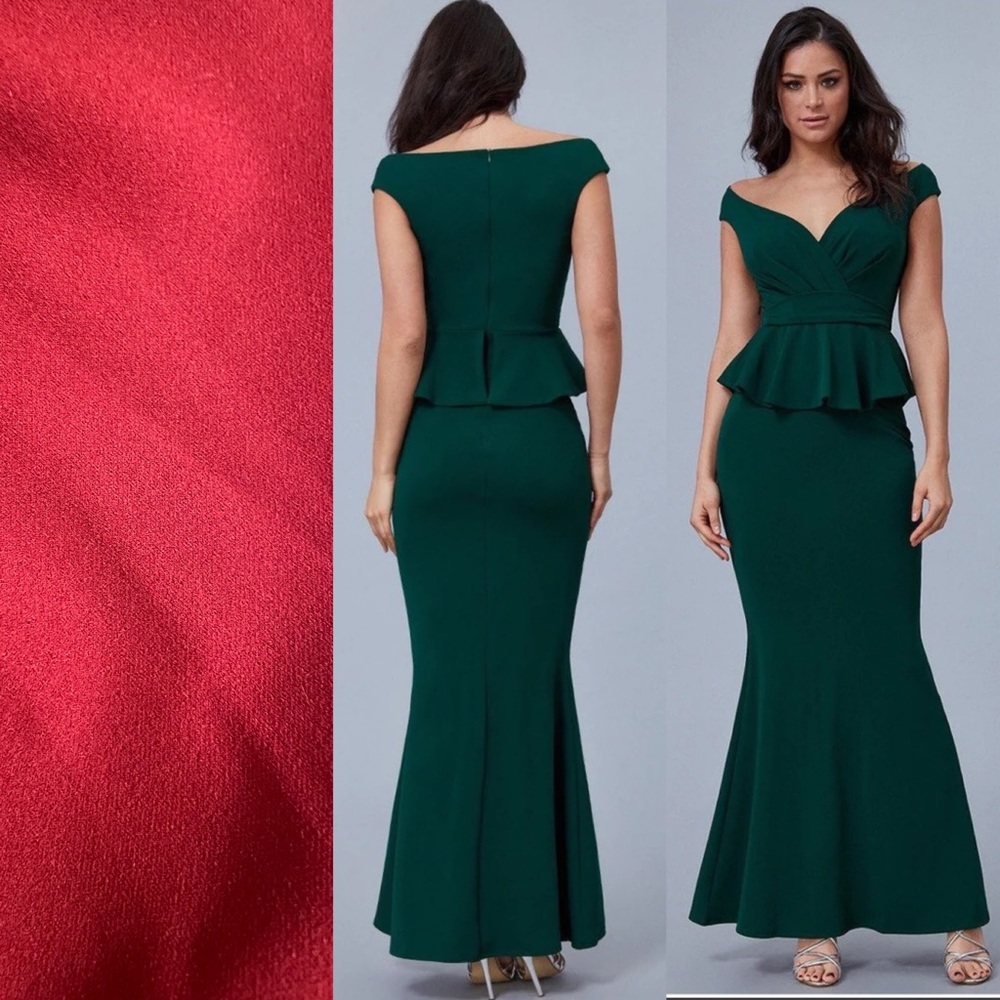 Maxi Dress Wine Color Size S (4 US)